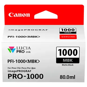 Canon Tusz PFI1000MBK 0545C001 oryginalny matte black