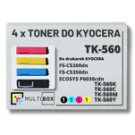 4-PAK Multibox Toner do KYOCERA TK560 FSC5300 12,0K/3x10,0K CMYK zamiennik - 2