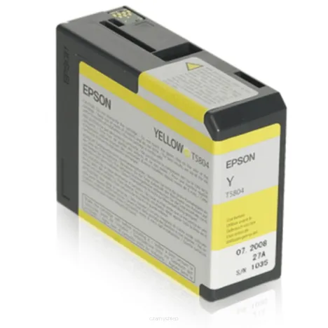 Epson tusz T5804 C13T580400 oryginalny yellow