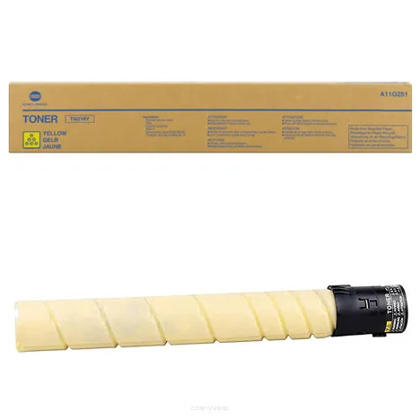 EOL KONICA MINOLTA toner TN216Y A11G251 yellow oryginalny 26000 stron