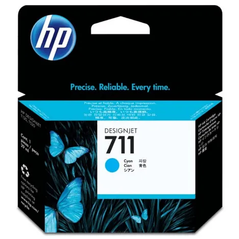 HP 711 tusz CZ130A oryginalny cyan