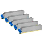 5-PAK Multibox Toner do OKI C8600 C8800 black/cyan/magenta/yellow zamiennik - 3