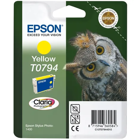 Epson tusz T0794 C13T079440 oryginalny yellow