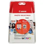 Canon oryginalny tusz CLI571XL + 50 x Papier 0332C006 0332C005 black / cyan / magenta / yellow 4-pak - 2