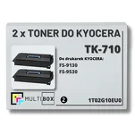 2-PAK Multibox Toner do KYOCERA TK710 1T02G10EU0 FS9530 2x40.0K zamiennik - 2