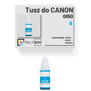 Tusz do CANON GI50C cyan zamiennik Multibox