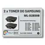 2-PAK Multibox Toner do SAMSUNG ML2850 ML2851 MLD2850B SU654A 5K Zamiennik - 2
