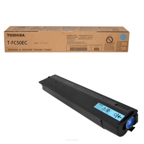 TOSHIBA toner TFC50EC cyan oryginalny 6AJ00000113 6AJ00000227 33600 stron.