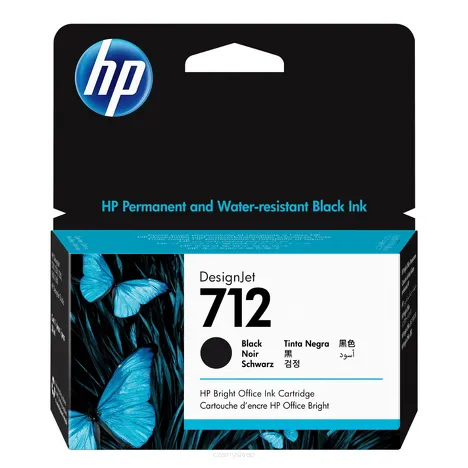 HP 712 tusz 3ED70A oryginalny black