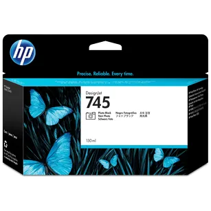 EOL HP 745 tusz F9J98A oryginalny photo black