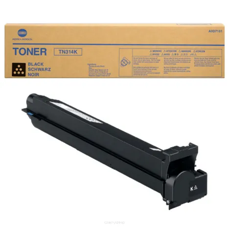 EOL KONICA MINOLTA toner TN314K A0D7151 czarny oryginalny 26000 stron