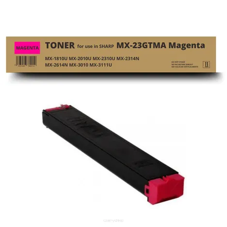 Toner do Sharp MX23GTMA MX1810 MX2010 MX2310 MX3010 Magenta zamiennik