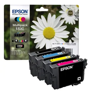 Epson tusz 18XL T1816 C13T18164012 4-pak oryginalny cyan / magenta / yellow / black