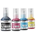 BROTHER tusz BTD100CLVAL + BTD100BK oryginalny CMYK 108 + 3x 48.8ml 4-pak - 3