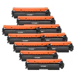 10-PAK Multibox Toner do HP CF230X 30X M203 M227 zamiennik - 2