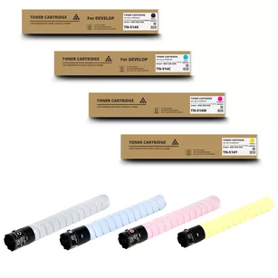 4 X Toner do DEVELOP TN514 CMYK Ineo+ 458 558 658 Zamiennik