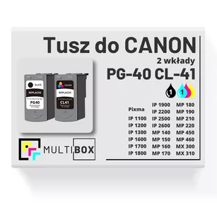 Tusz do CANON PG40 CL41 2-pak black / color zamiennik Multibox