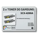 2-PAK Multibox Toner do SAMSUNG SCX4200 SCX4200A 3K Zamiennik - 2