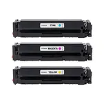 3-PAK Multibox Toner do HP 203X CMY CF541X CF542X CF543X zamiennik - 3