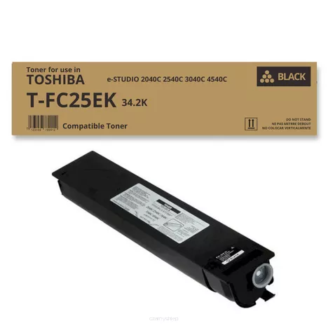 Toner do TOSHIBA T-FC25EK Black e-STUDIO 2040C 2540C 3040C 4540C 34.2K zamiennik