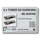 2-PAK Multibox Toner do SAMSUNG ML3470 ML3471 MLD3470A SU665A 4K Zamiennik - 2
