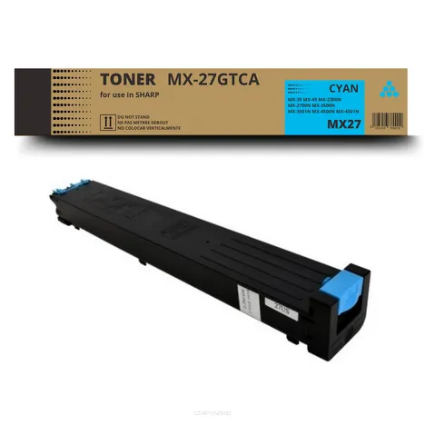 Toner do Sharp MX-27GTCA MX2300N MX2700N Cyan zamiennik