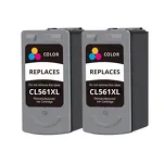 2-PAK Multibox Tusz do CANON CL561XL color zamiennik - 2