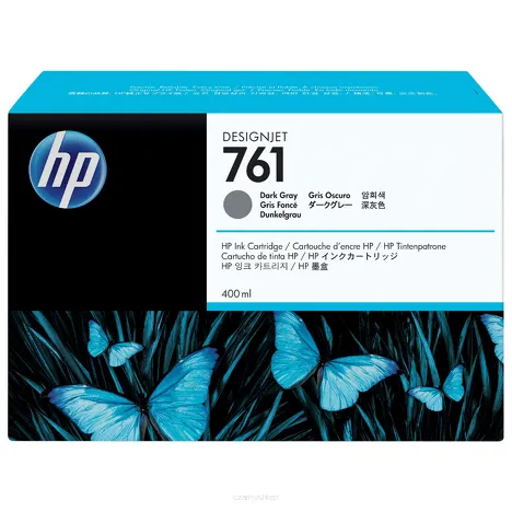 HP 761 tusz CM996A oryginalny dark grey