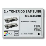 2-PAK Multibox Toner do SAMSUNG ML3470 ML3471 MLD3470B SU672A 10K Zamiennik - 2