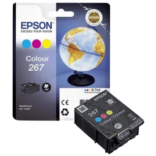 Epson tusz 267 T2670 C13T26704010 oryginalny CMY