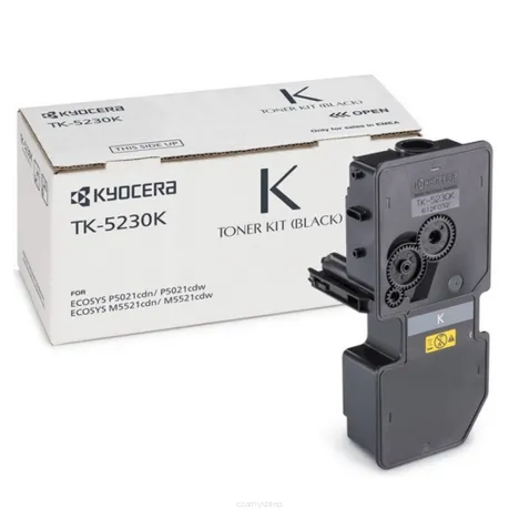 KYOCERA toner TK5230K 1T02R90NL0 czarny oryginalny 2600 stron