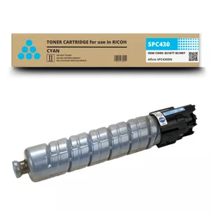 Toner do Ricoh SPC430 821077 821097 Cyan Zamiennik