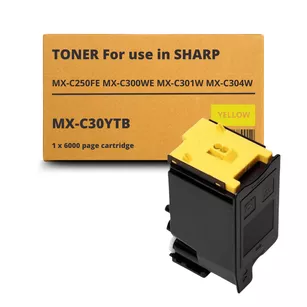 Toner do Sharp MXC30GTY MXC250 MXC300 MXC301 MXC304 Yellow zamiennik