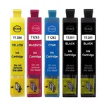 5-PAK Multibox Tusz do EPSON T1281 T1282 T1283 T1284 cyan / magenta / yellow / black zamiennik - 2