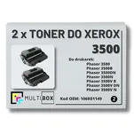 2-PAK Multibox Toner do XEROX 3500 106R01149 12K zamiennik - 2