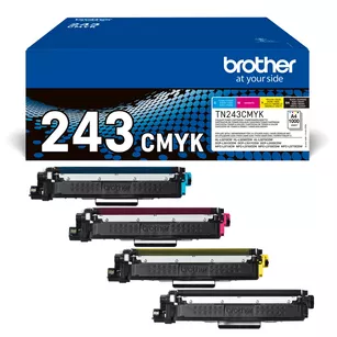 Brother toner TN243CMYK 4-pak oryginalny cyan / magenta / yellow / black