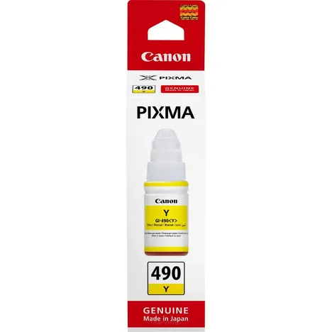 Canon Tusz GI490Y 0666C001 oryginalny yellow