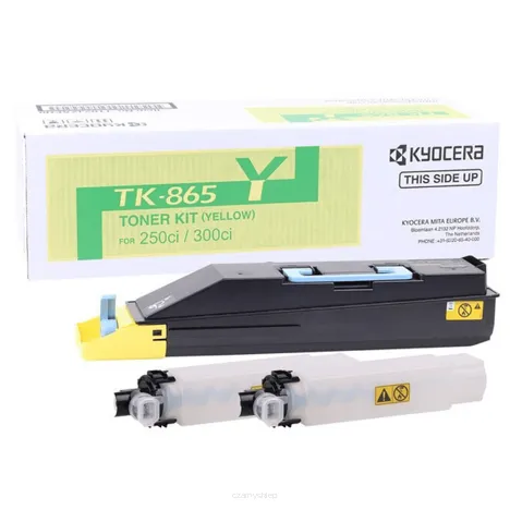 KYOCERA toner TK-865Y 1T02JZAEU0 żółty oryginalny 12000 stron