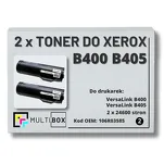2-PAK Multibox Toner do XEROX B400 B405 106R03585 24.6K zamiennik - 2