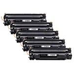 5-PAK Multibox Toner do HP CF283X 83X M201 M225 Zamiennik - 2