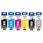 Epson tusz 114 T07A T07B 6-pak oryginalny cyan / magenta / yellow / black / photo black / grey - 2