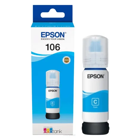 Epson tusz 106 T00R2 C13T00R240 oryginalny cyan