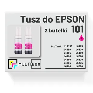 Tusz do EPSON 101 T03V3 C13T03V34A 2-pak magenta zamiennik Multibox