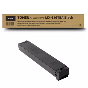 Toner do Sharp MX60GTBA MX61GTBA MX3050 MX3060 MX3070 MX4050 Black zamiennik