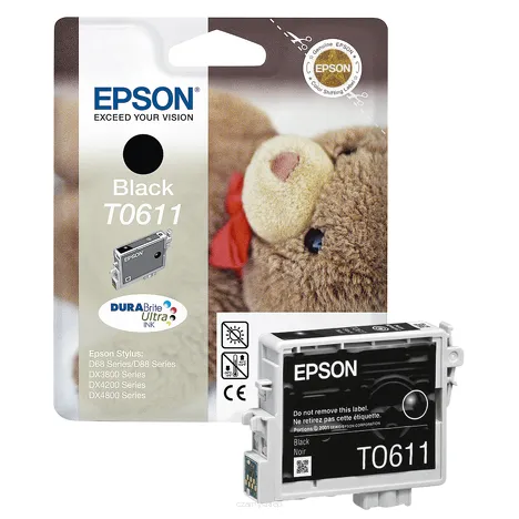 Epson tusz T0611 C13T06114010 oryginalny black