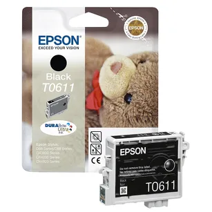 Epson tusz T0611 C13T06114010 oryginalny black