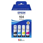 Epson tusz 104 T00P6 C13T00P640 4-pak oryginalny cyan / magenta / yellow / black - 2