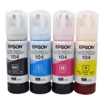 Epson tusz 104 T00P6 C13T00P640 4-pak oryginalny cyan / magenta / yellow / black - 3