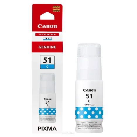 Canon Tusz GI51C 4546C001 oryginalny cyan