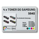 4-PAK Multibox Toner do SAMSUNG 504S CLP415 CLX4195 Xpress C1810 2.5K/1.8K CMYK zamiennik - 2